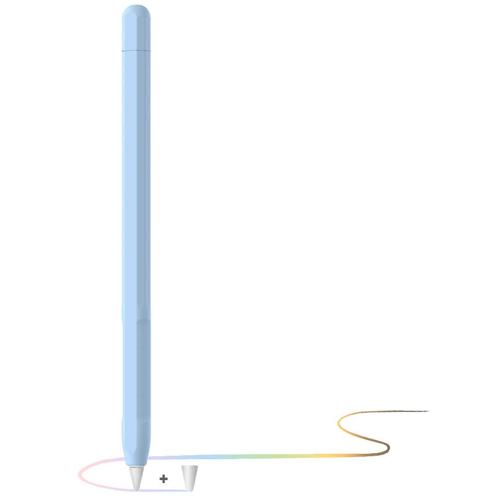 Blue Apple Pencil Case with Nib Cover L526