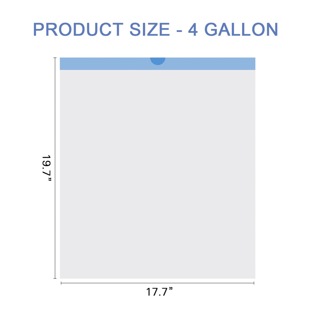 4 Gallon Drawstring Trash Bags 60 Count N26569