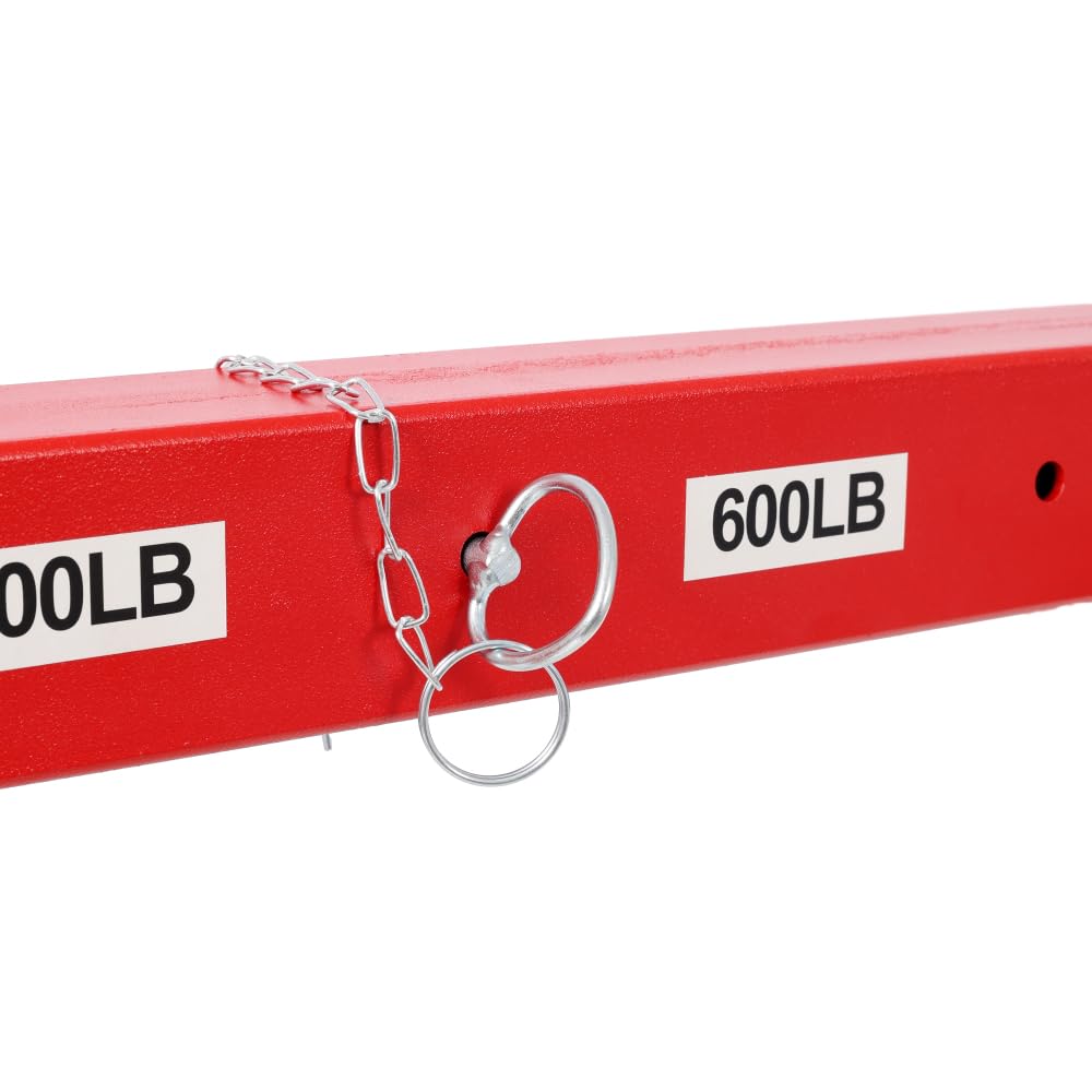 1000lbs Capacity Hydraulic Truck Bed Crane with 360° Swivel Base K54148