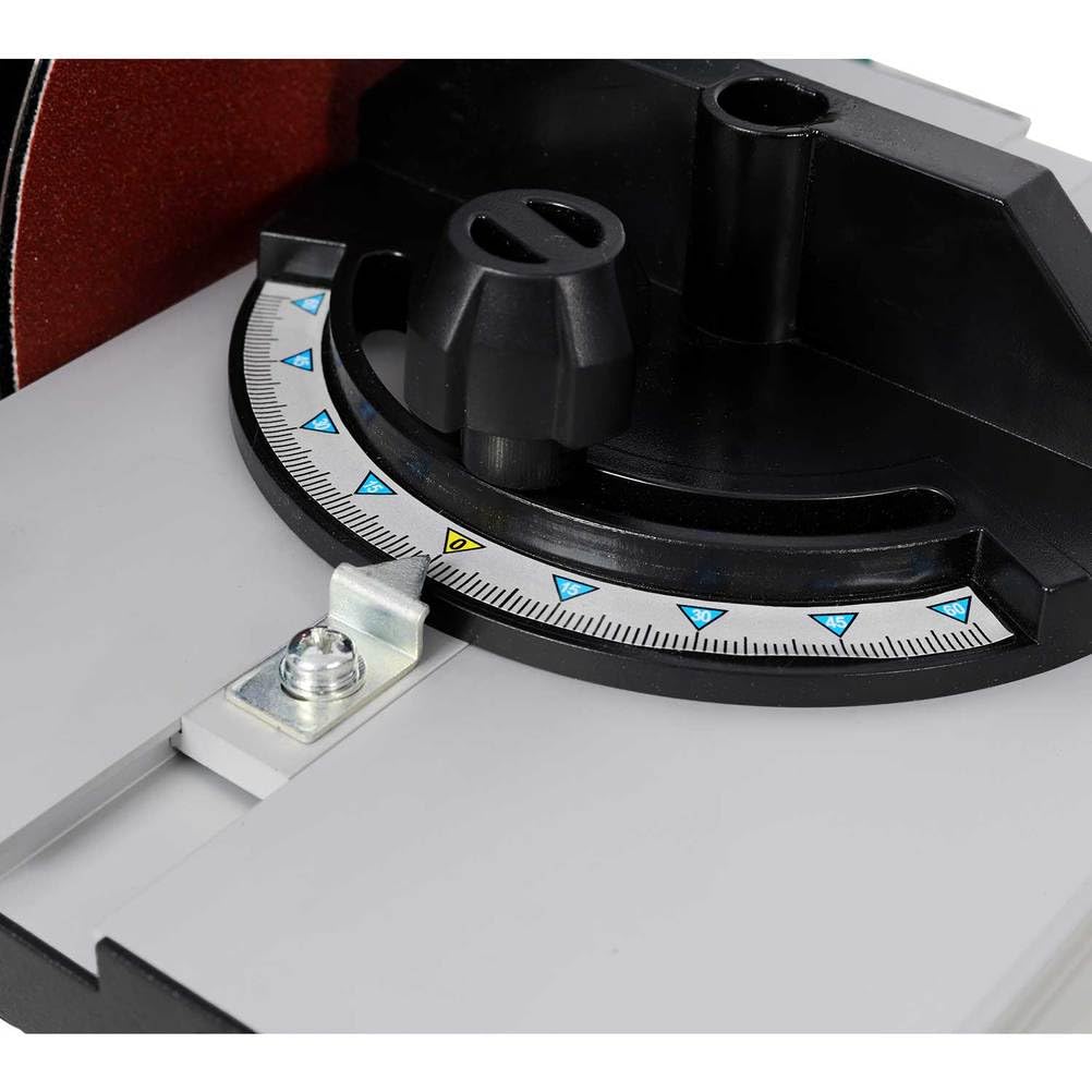 Benchtop Belt and Disc Sander, 4x36 Belt & 6" Disc, 0–90° Adjustable Table, Cast Iron Base, 120V Heavy Duty Sanding Machine L40817