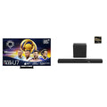 85" Mini-LED 4K UHD Smart Google TV and 3.1Ch Sound Bar with Wireless Subwoofer E753