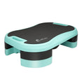 Exercise Step Platform with Cushion and 2 Adjustable Height Risers P930