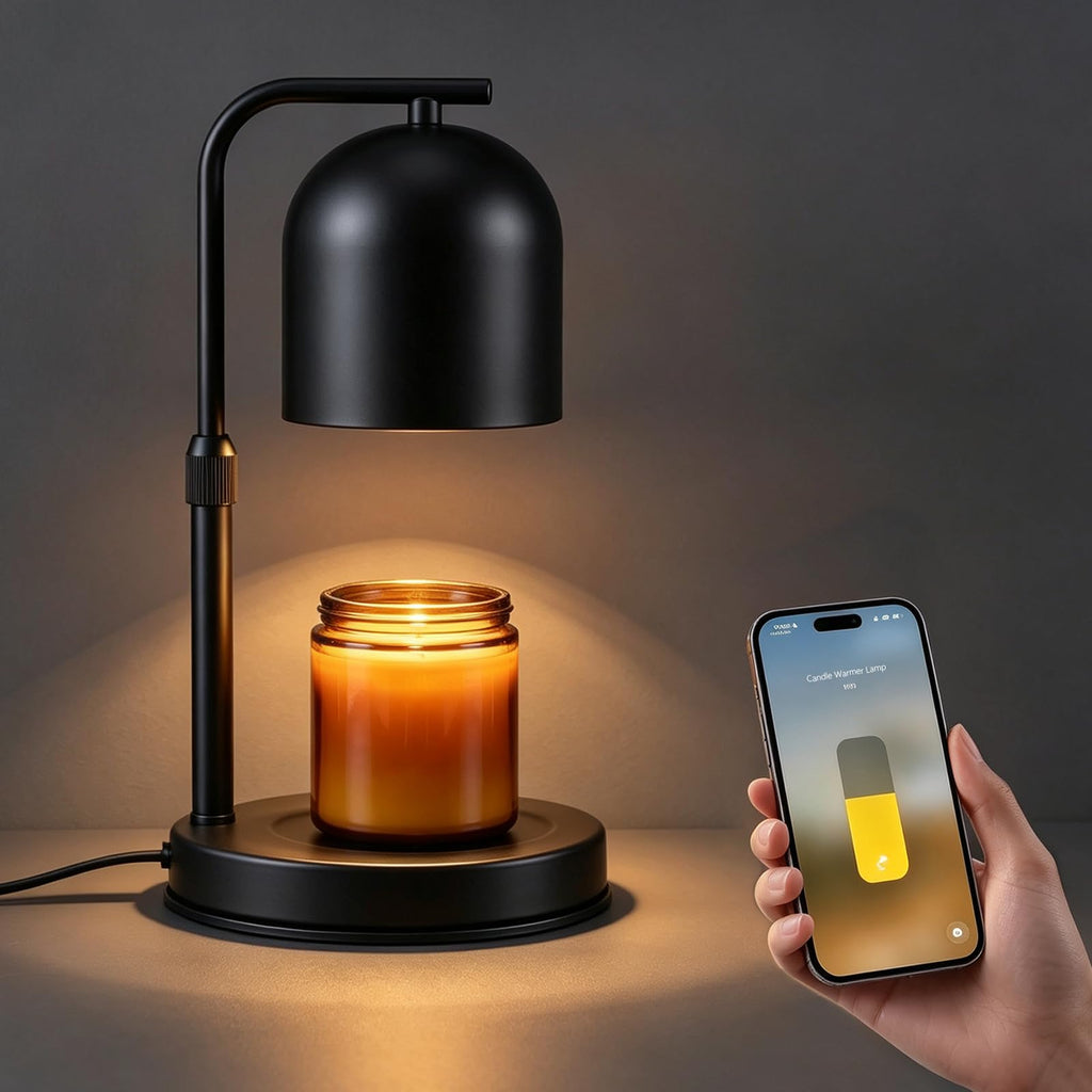 Adjustable Height App Controlled Candle Warmer Lamp with Timer M36588