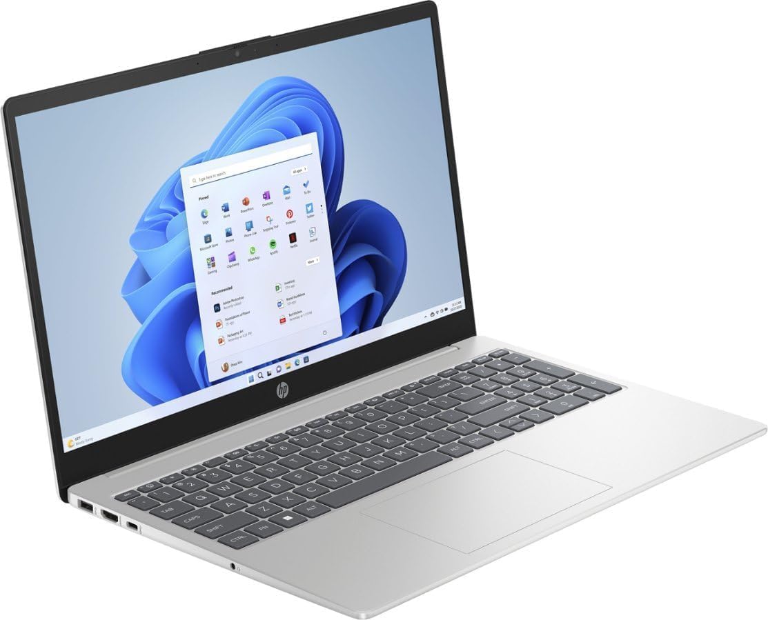 15.6" Touch-Screen Laptop, AMD Ryzen 5, 8GB DDR5, 512GB, Natural Silver L848161