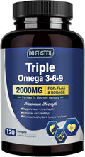 Triple Omega 3-6-9 Fish Oil 2000mg 120 Softgels R426100