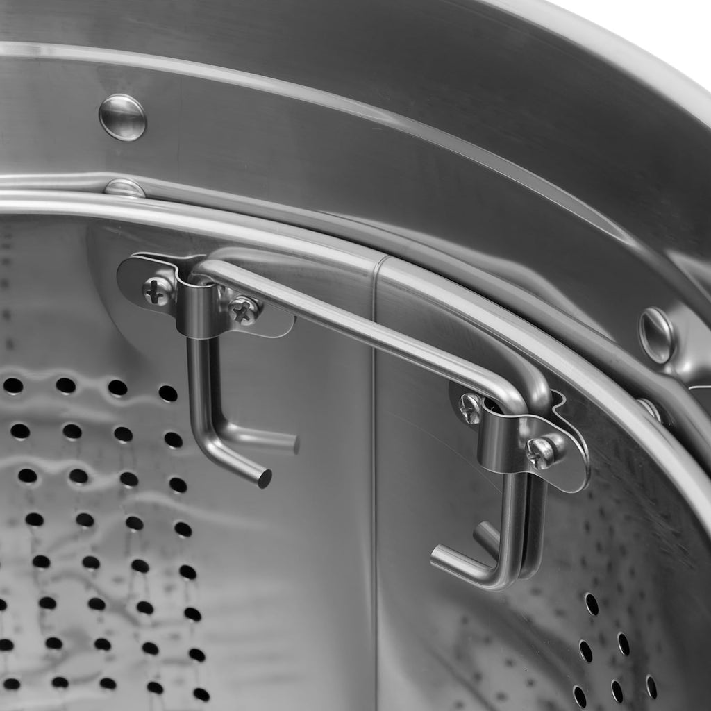 78 Qt Stainless Steel Stock Pot with Lid B26574