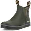 Waterproof Rubber Ankle Deck Boots with Memory Foam F87484
