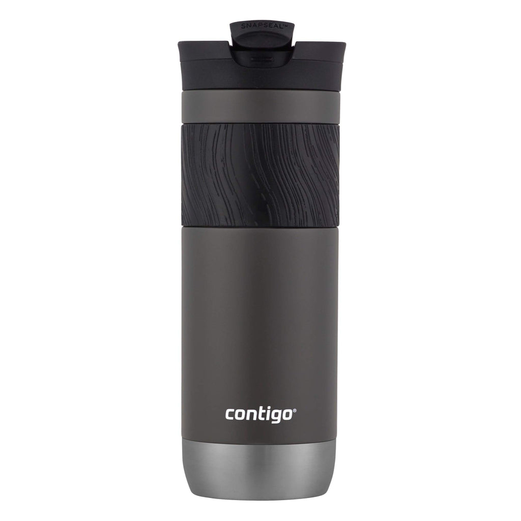 Vacuum-Insulated Stainless Steel Travel Mug 2-Pack & Stainless Steel Travel Mug with Handle and Leak-Proof Lid P9809