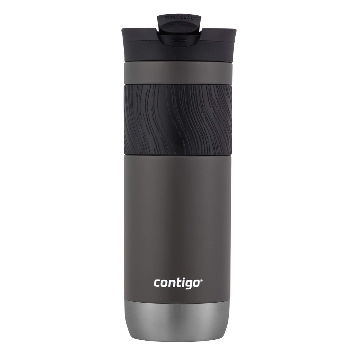 Vacuum-Insulated Stainless Steel Travel Mug 2-Pack & Stainless Steel Travel Mug with Handle and Leak-Proof Lid P9809