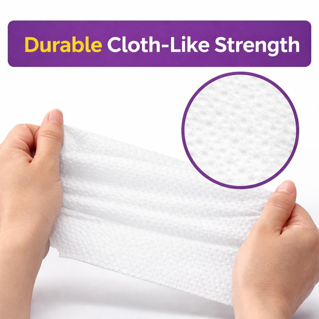 Cloth Paper Towels, 8 Triple Rolls A82661
