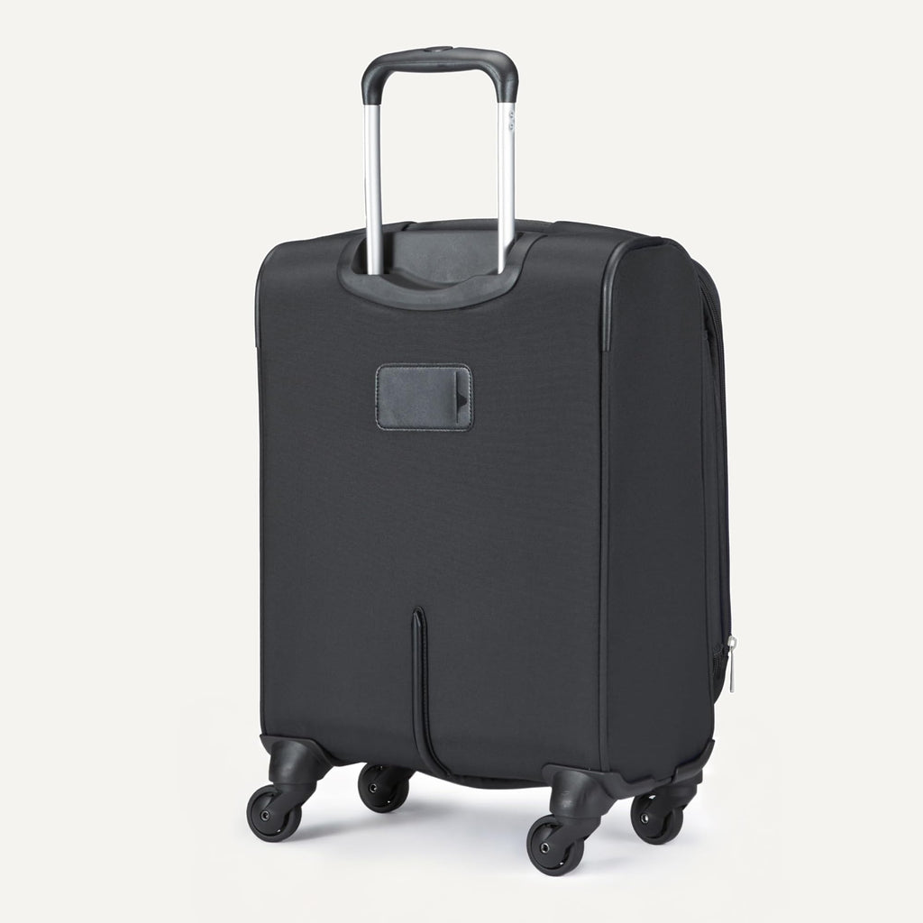18" Medium Expandable Softside Suitcase with Spinner Wheels, Black T29199