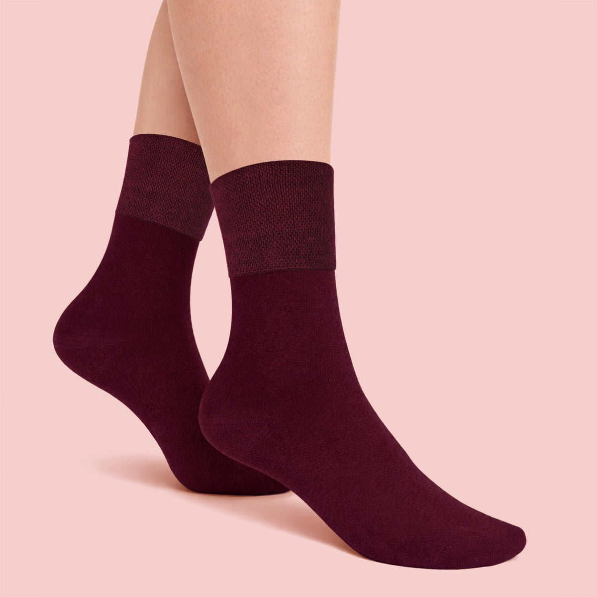 12 Pairs Womens Seamless Diabetic Socks I71408