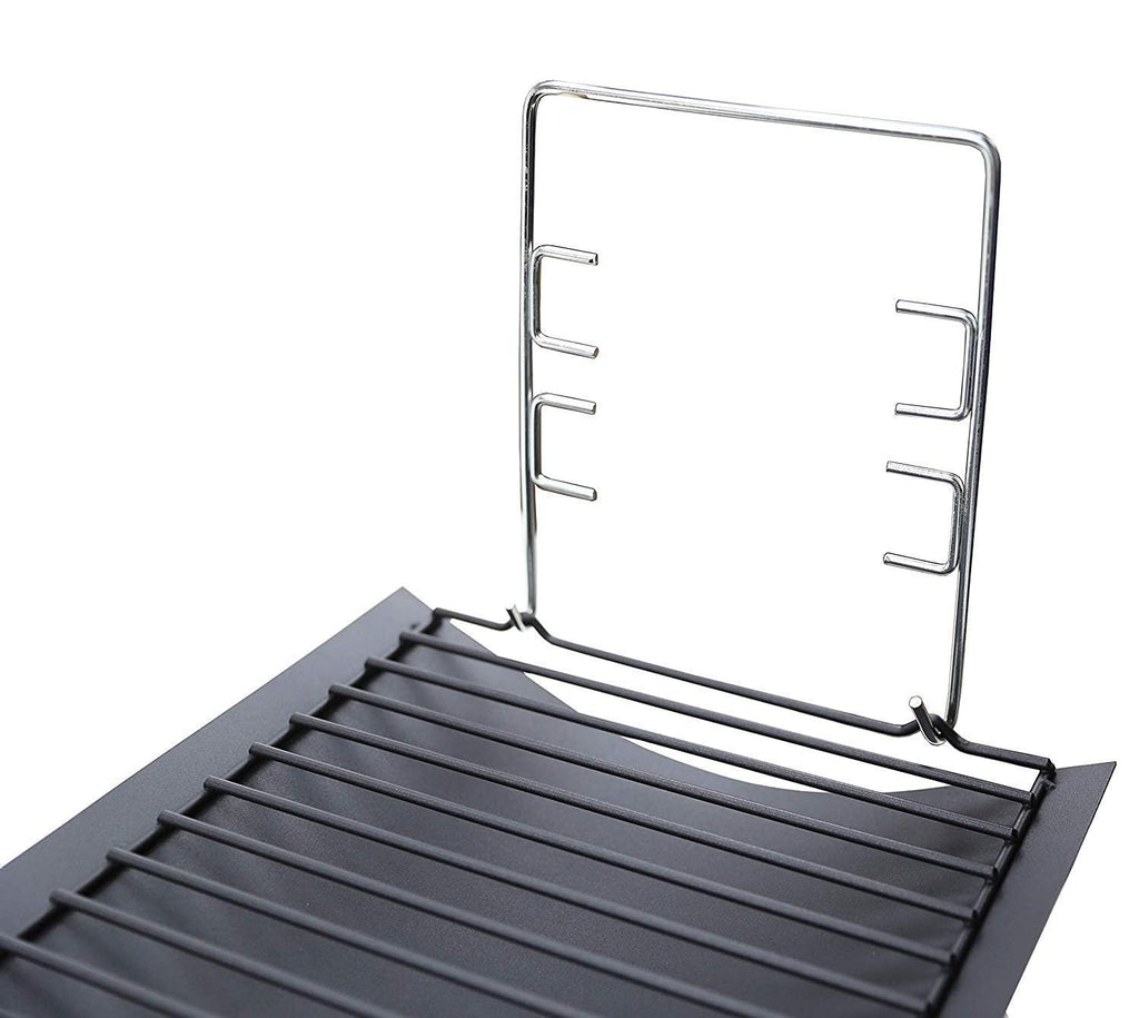 27 Inch Ash Pan Replacement with 2pcs Fire Grate Hangers U520