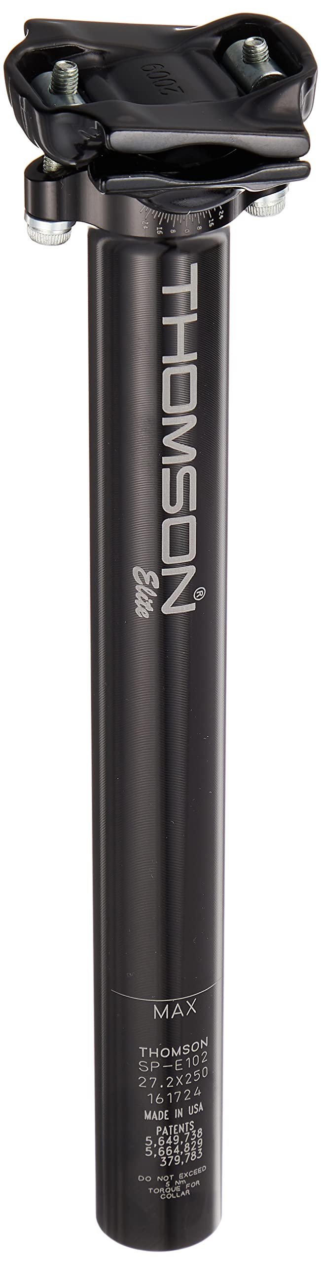 Black 27.0X410mm Bicycle Seatpost E712129