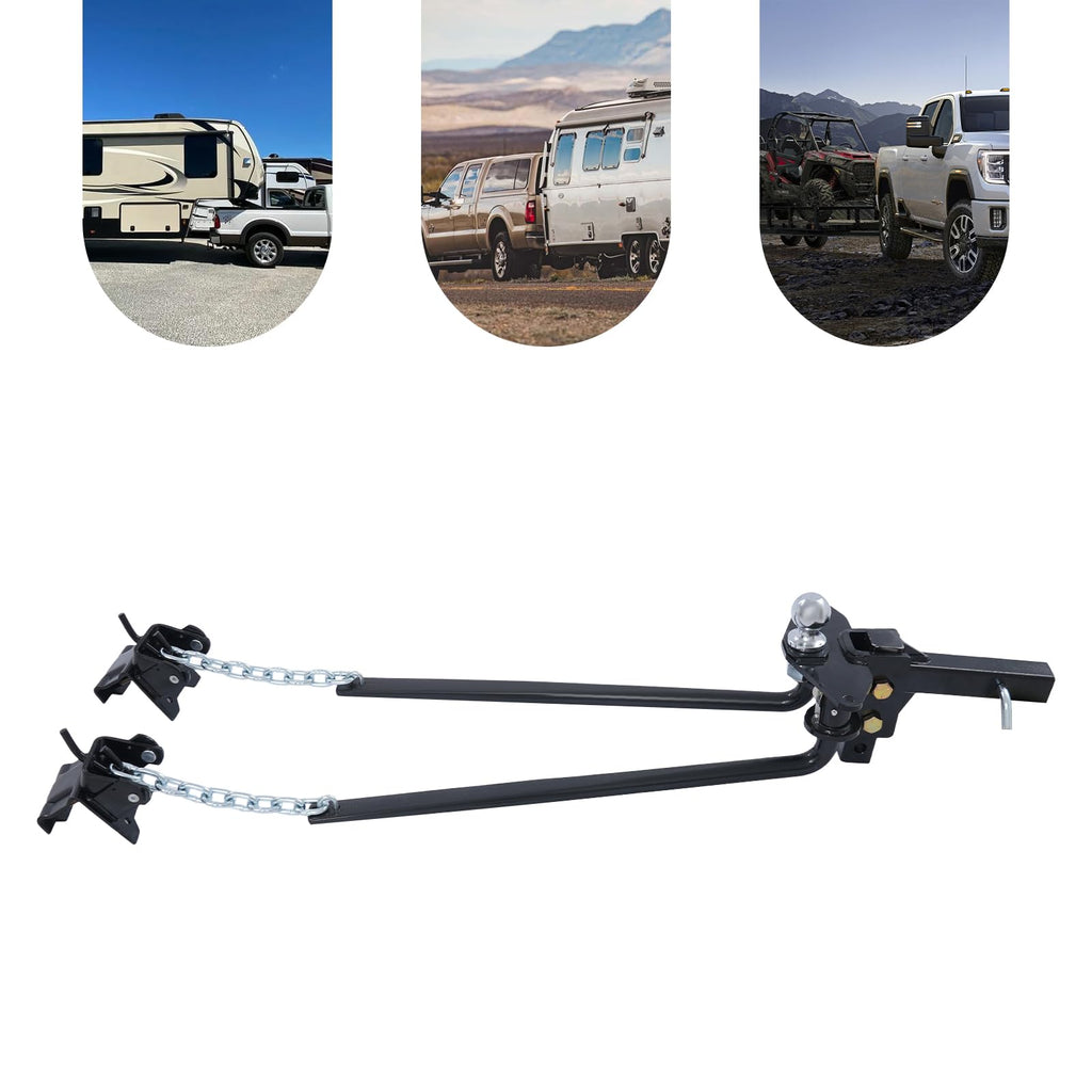 14000Lbs Weight Distribution Hitch with Sway Control S3213