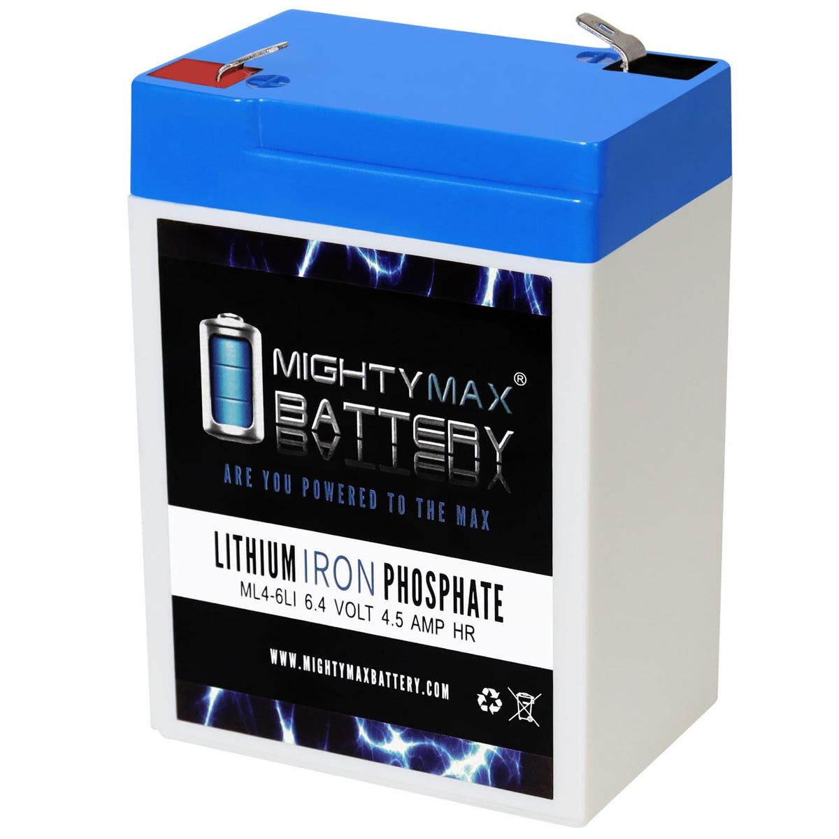 6V 4.5AH Lithium Replacement Battery W983219