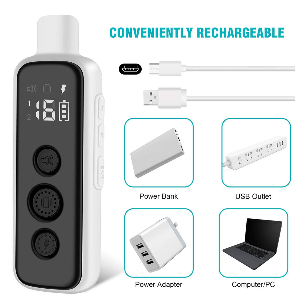 Waterproof Rechargeable Electric Dog Training Collar with Remote Q738718