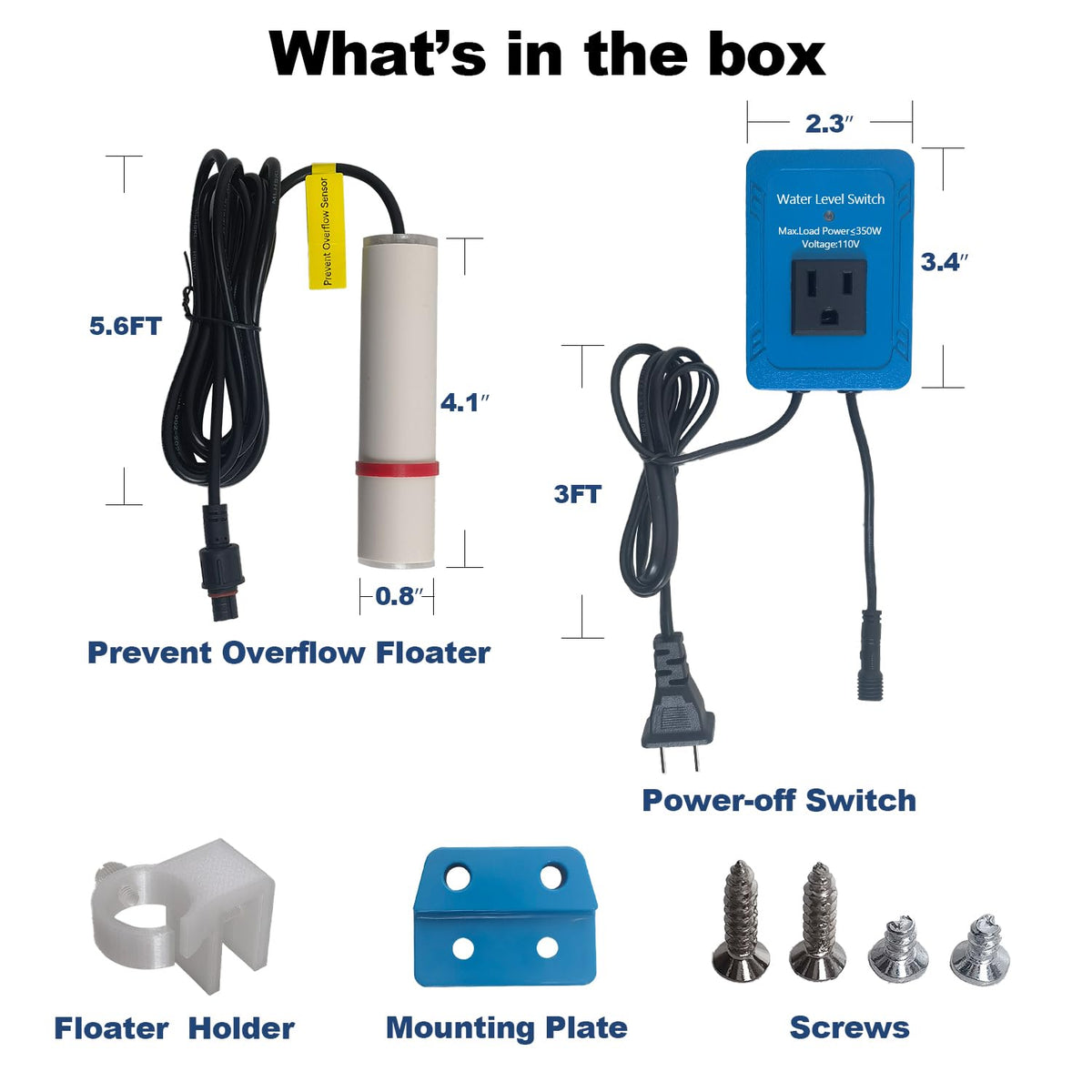 Aquarium Safety Switch Auto Top Off F7102