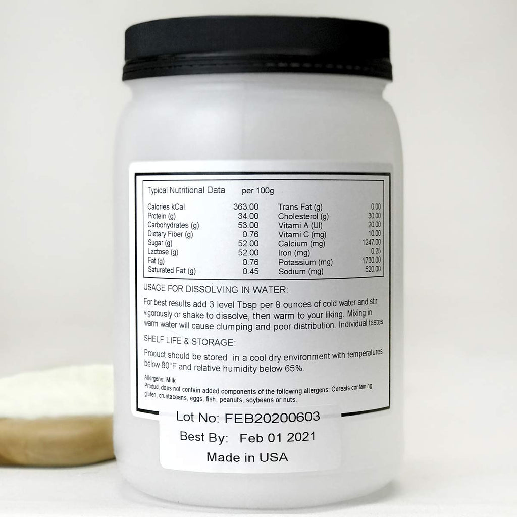 Non-Fat Dry Milk Powder 1 Lb. 8 oz. G9409