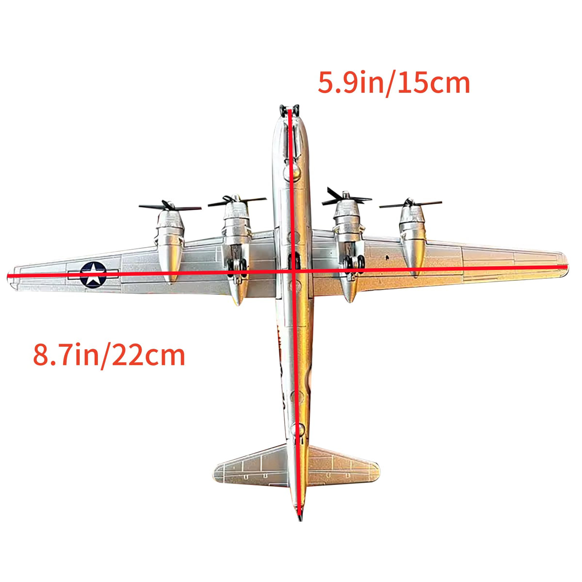 1:200 Alloy B-29 Bomber Aircraft Model J404128