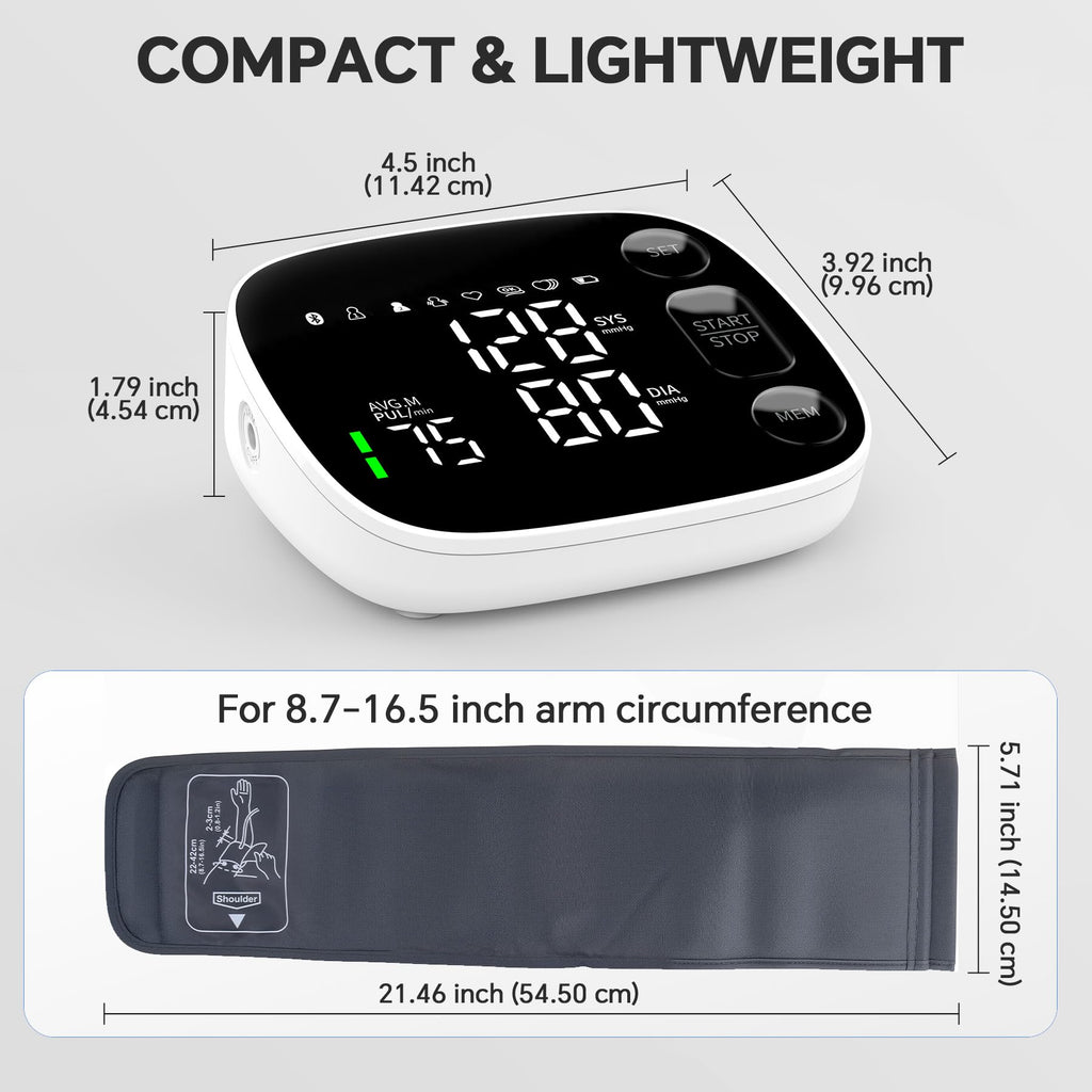 Blood Pressure Monitor Bluetooth Upper Arm F555417