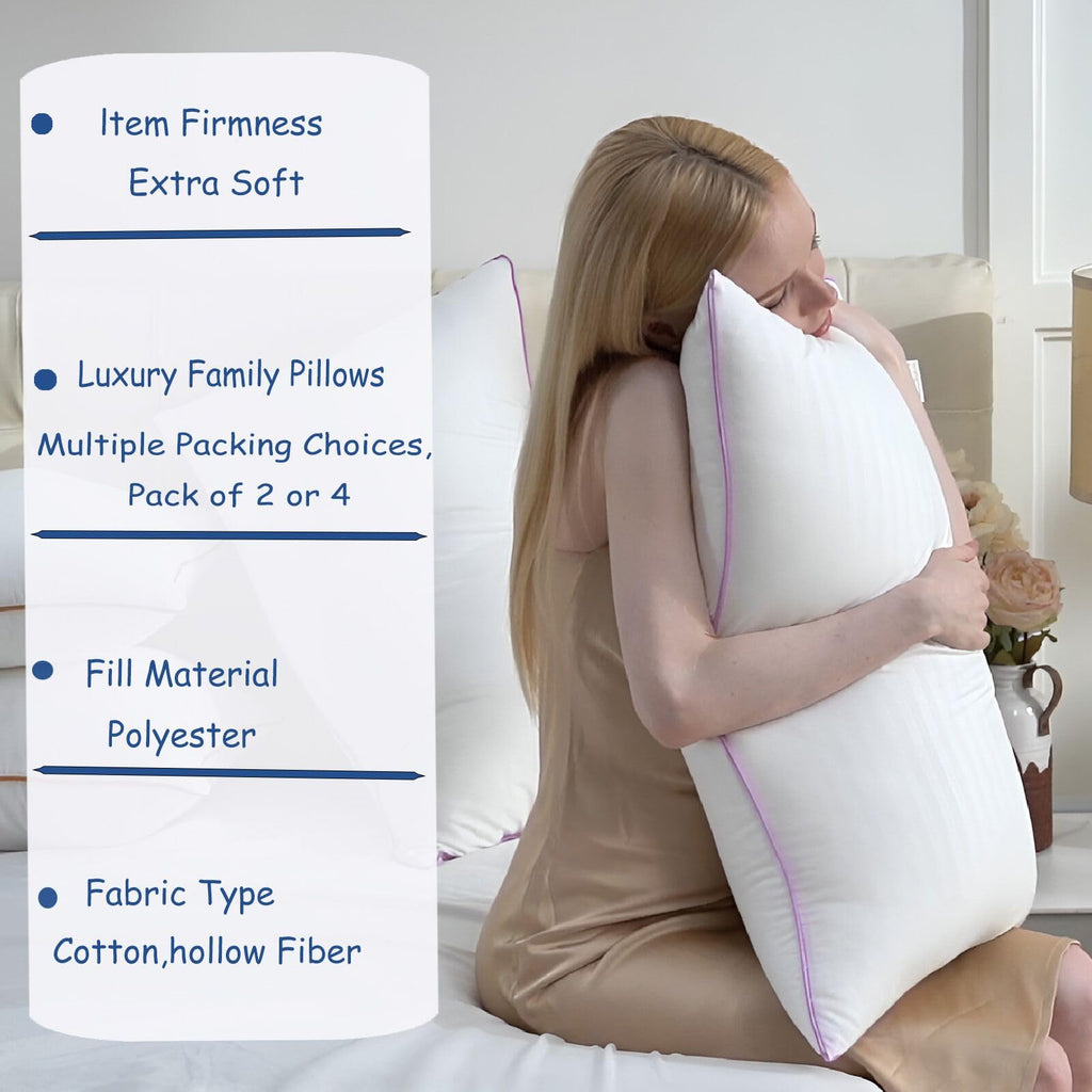 King Size Down Alternative Pillows Set of 2 X118