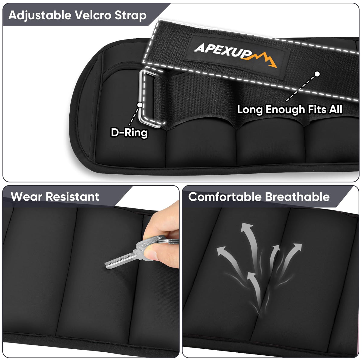 Adjustable Ankle Weights and Weighted Vest W455685
