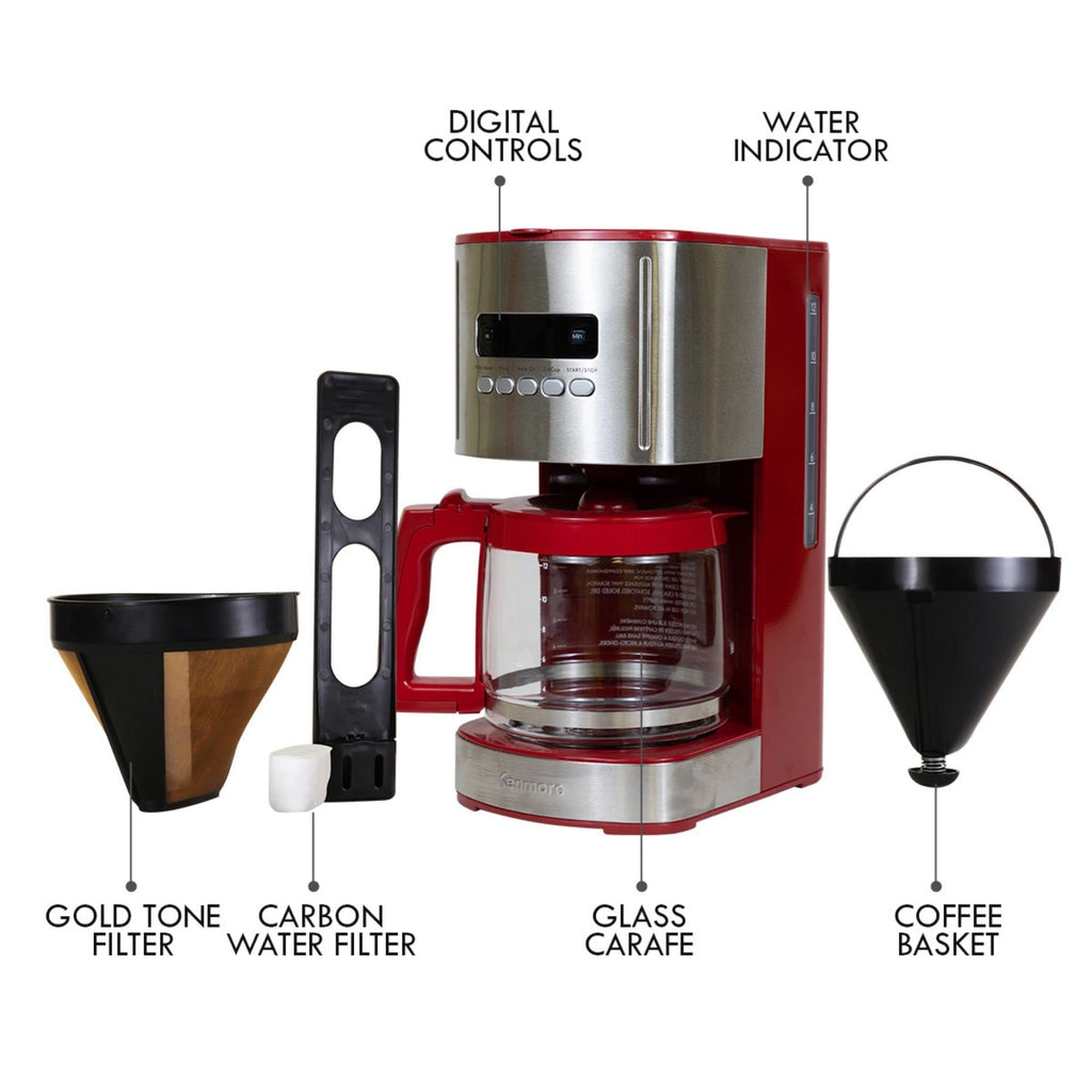 12 Cup Programmable Coffee Maker T34135