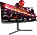 34 Inch Curved Ultrawide Gaming Monitor 180Hz UWQHD T97213