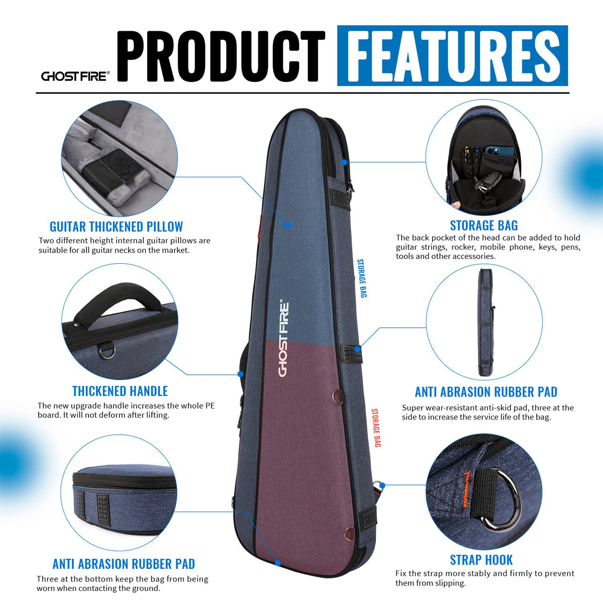 Blue Guitar Gig Bag X63181