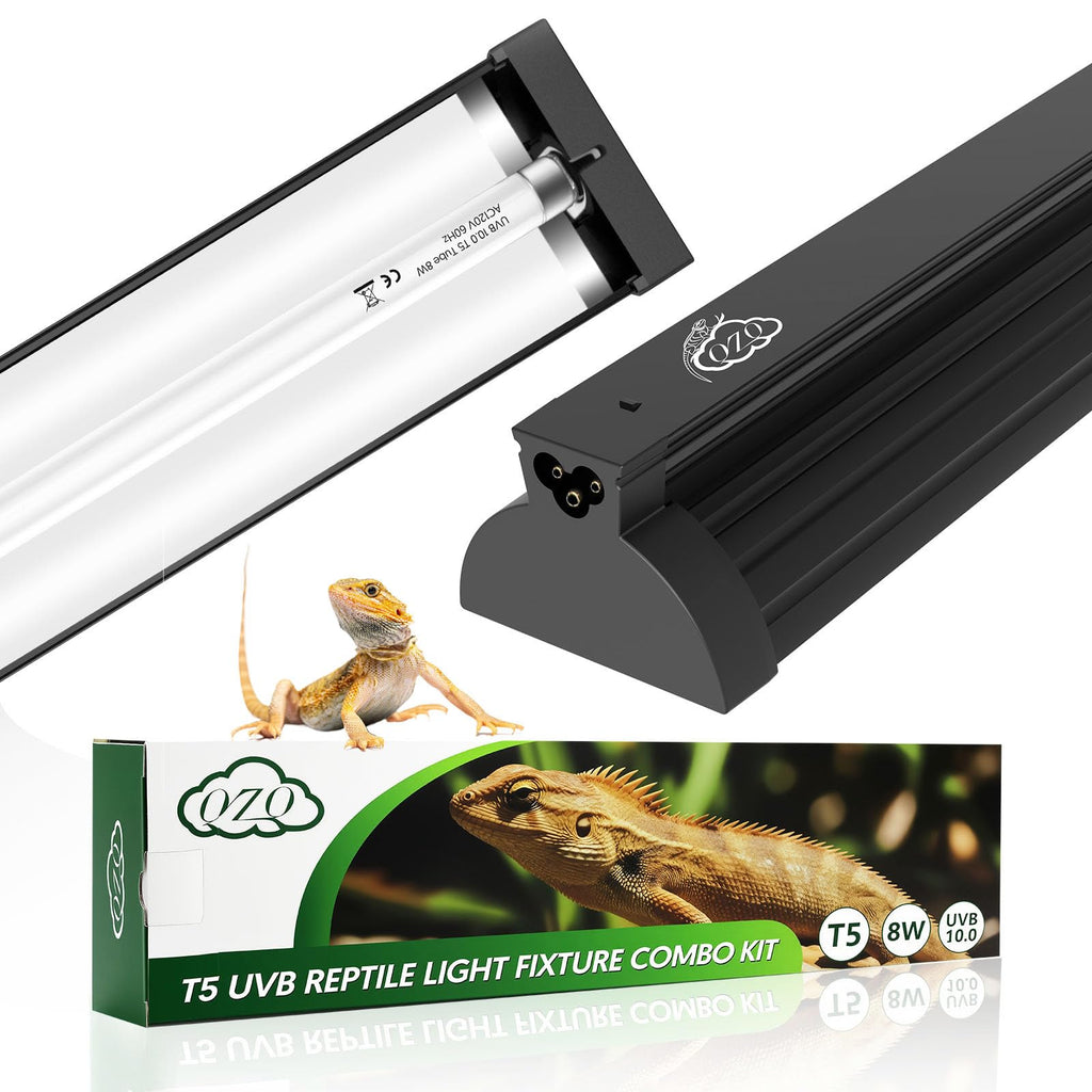 8W UVB Reptile Light Fixture Combo Kit B979885