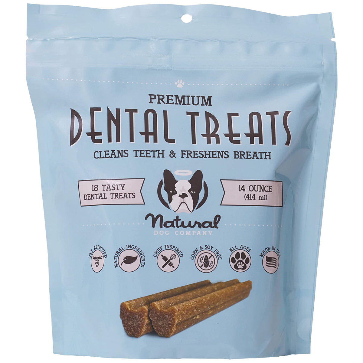 Dental Chews for Dogs 18 Count C9348