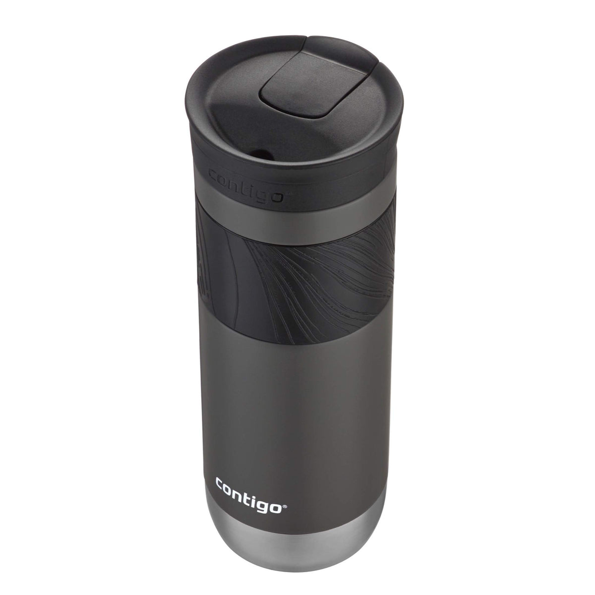 Vacuum-Insulated Stainless Steel Travel Mug 2-Pack & Stainless Steel Travel Mug with Handle and Leak-Proof Lid P9809