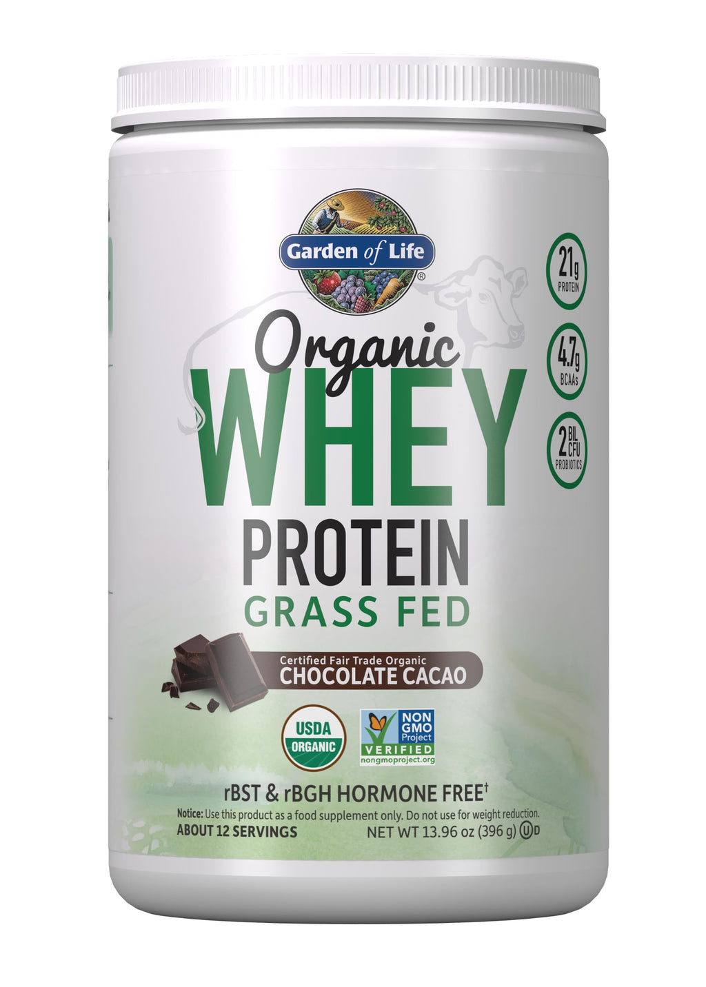 Organic Whey Protein Chocolate Grass Fed Protein Powder C28191