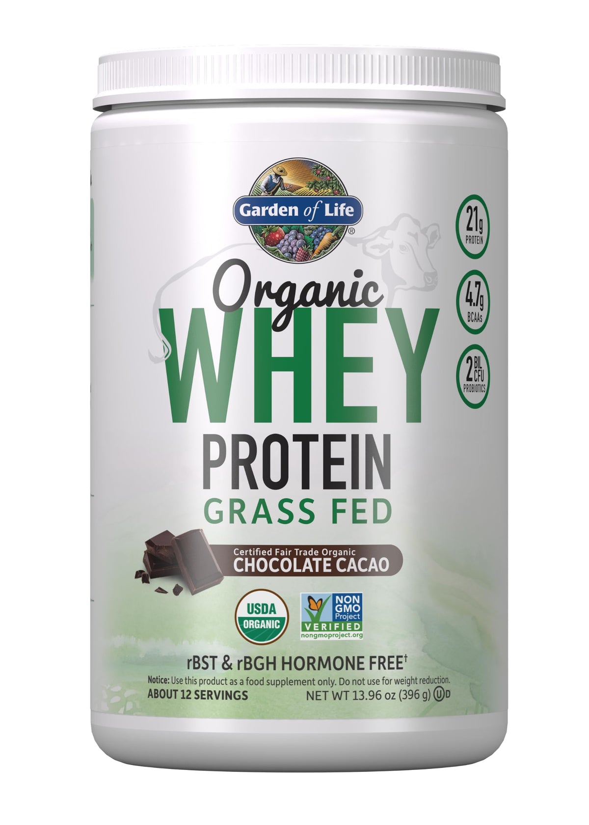 Organic Whey Protein Chocolate Grass Fed Protein Powder C28191