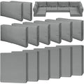 14 Piece Outdoor Waterproof Cushion Covers with Zipper P399794
