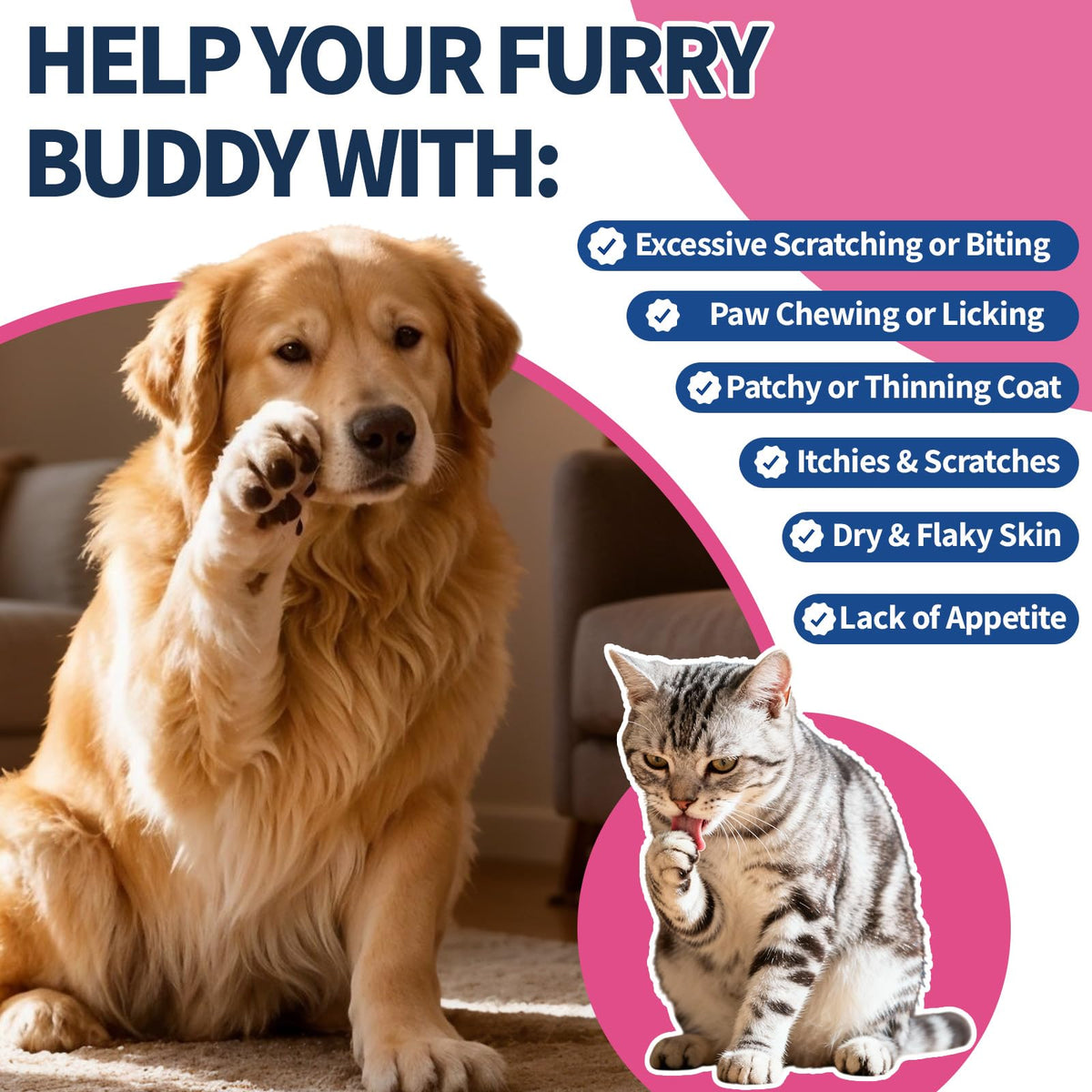 Natural Oral Flea and Tick Drops with Multivitamin for Pets D563803