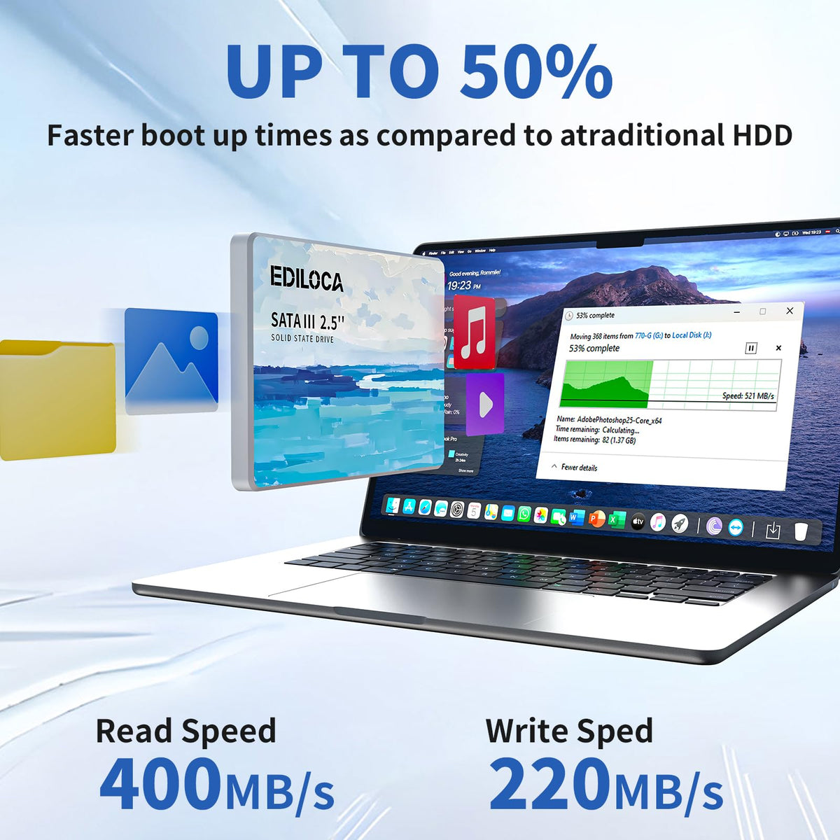 120GB 2.5" SATA III Internal Solid State Drive P8037