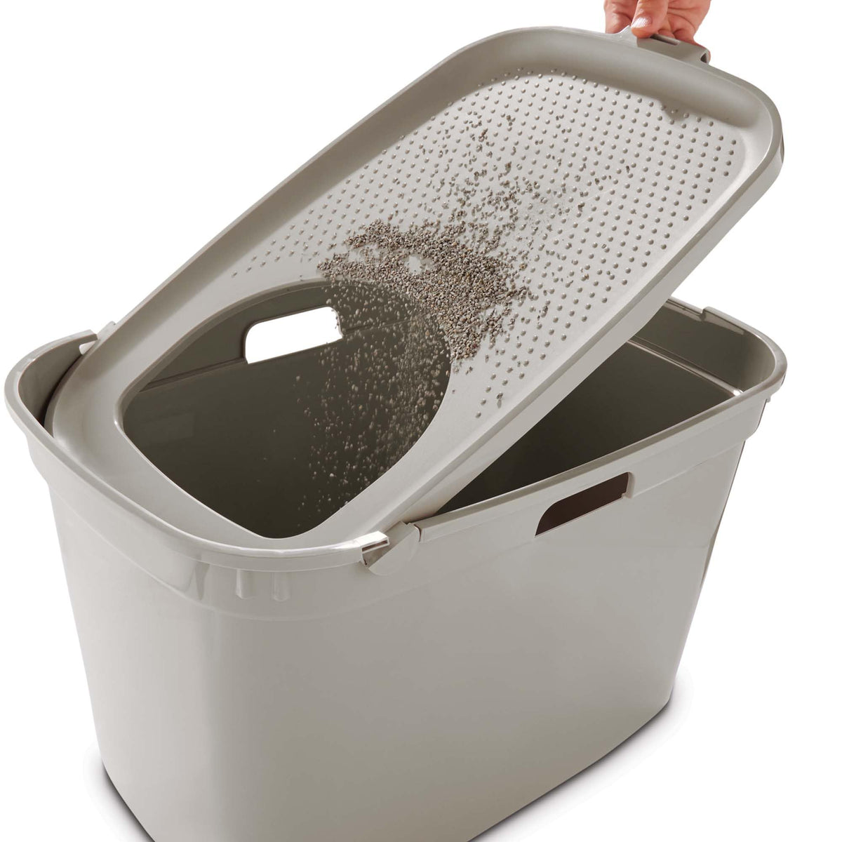 Top-Entry Litter Box Tan C30214