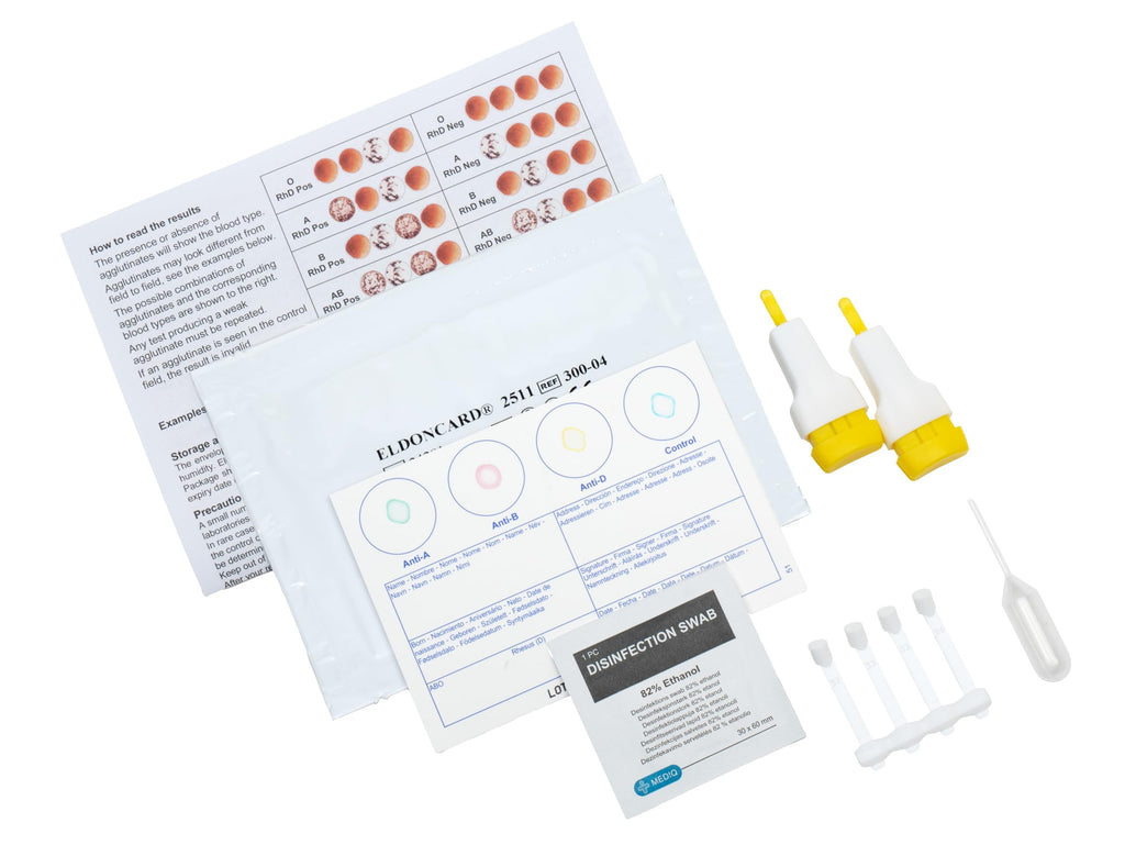 Blood Type Test 1 Pack E507345