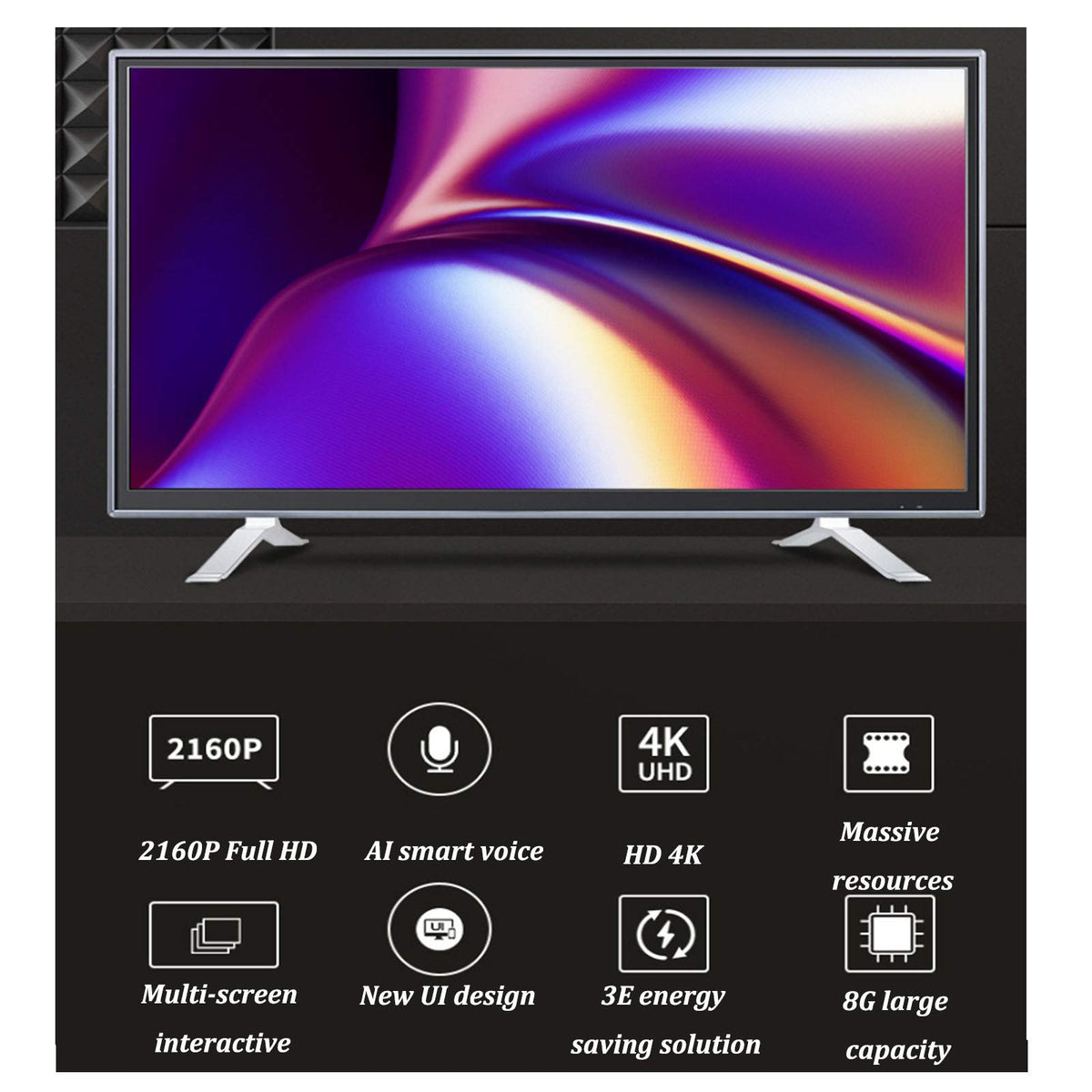 55 Inch Flat-Panel HD TV Y128167