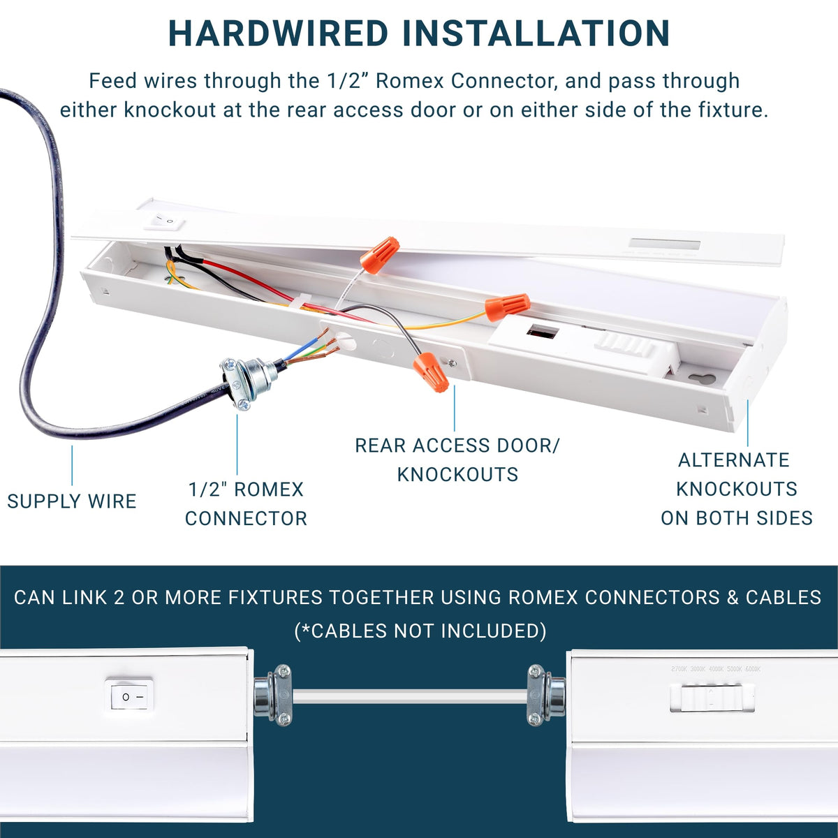 24 Inch 18W Dimmable LED Under Cabinet Lighting V739