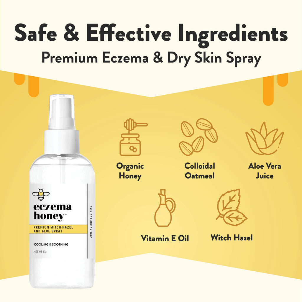 Witch Hazel & Aloe Spray & Oatmeal Body Lotion R6084