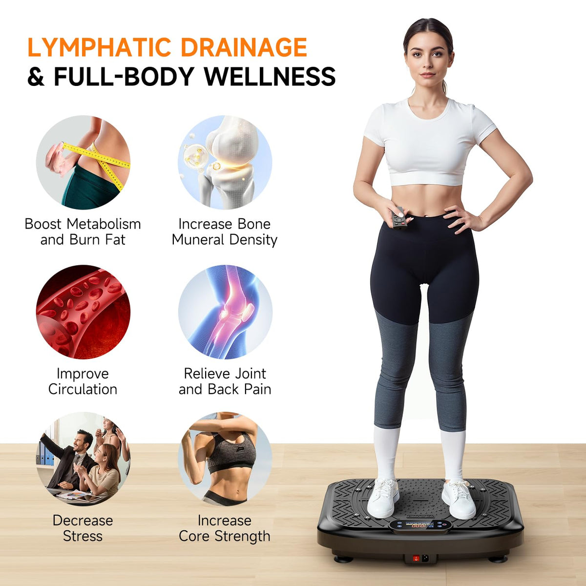 Vibration Plate 450LB Capacity G803361