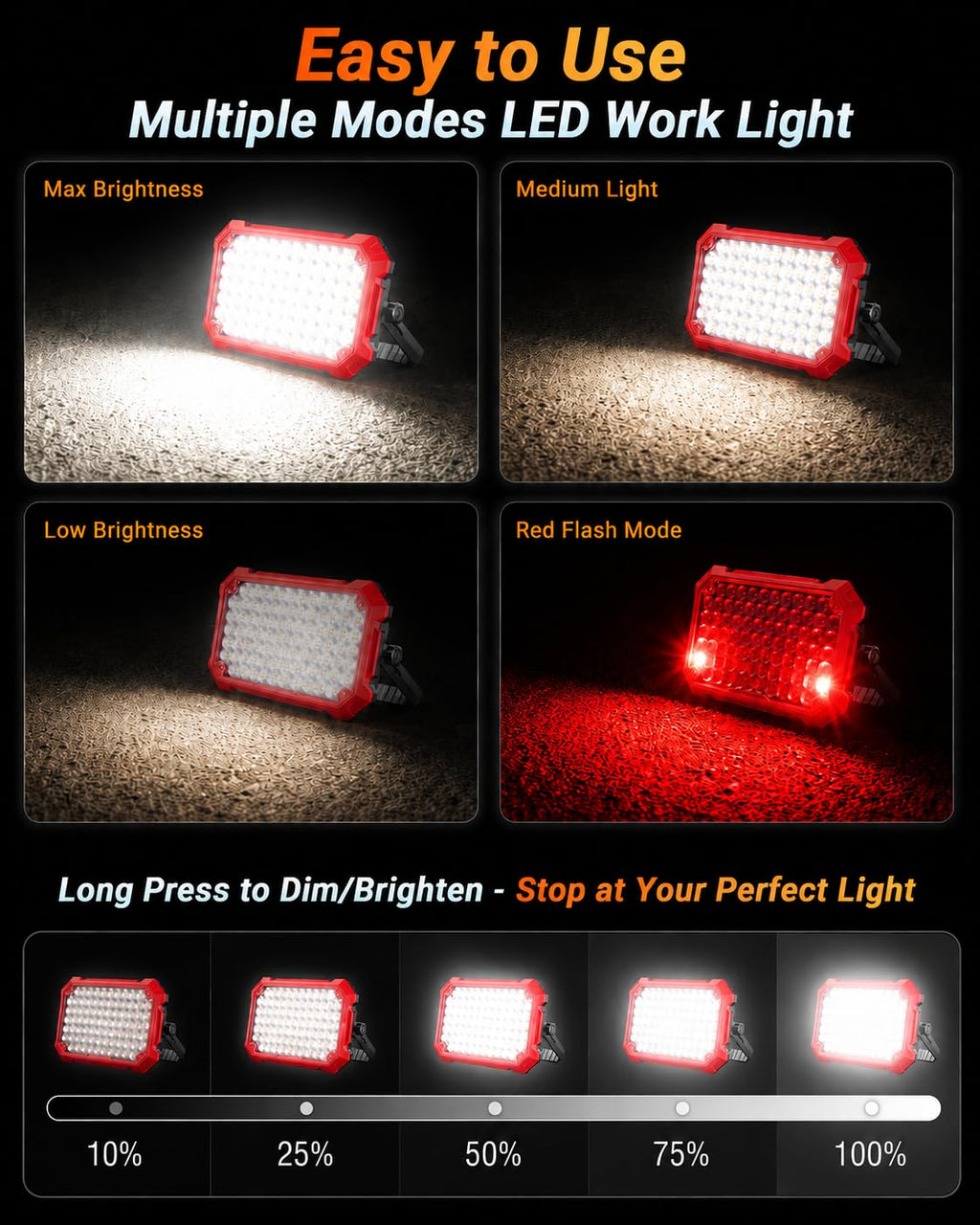 Portable LED Work Light J377