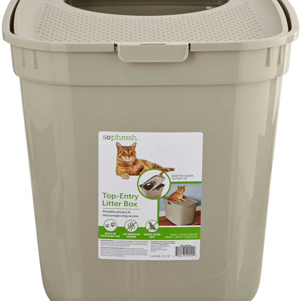 Top-Entry Litter Box Tan C30214