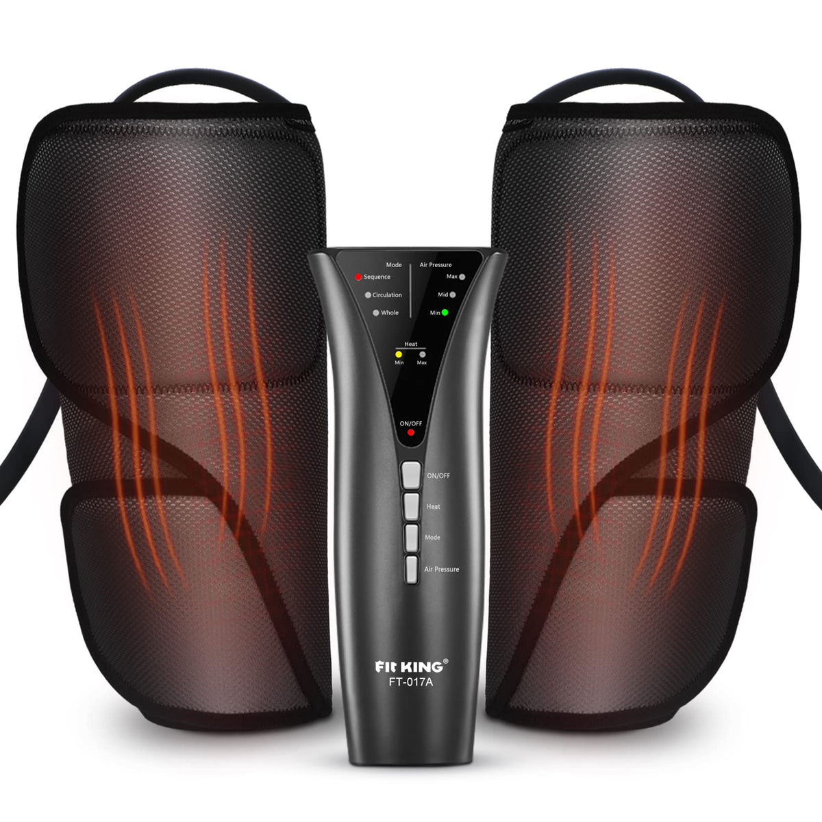 Air Compression Leg Massager with Heat U134
