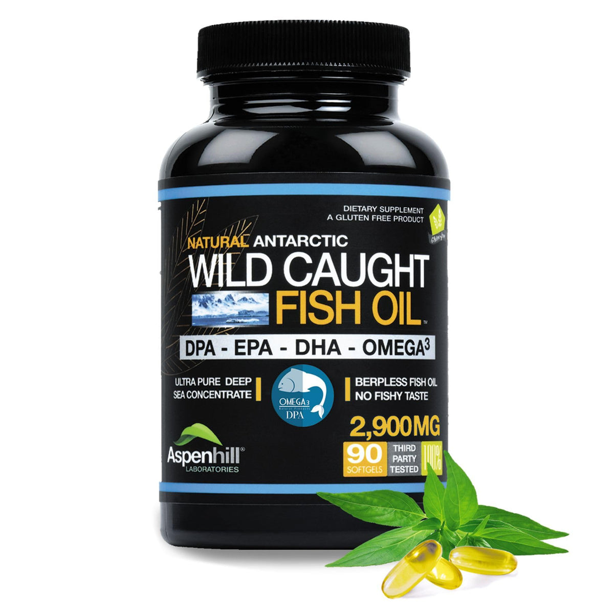 2900 mg Omega-3 Fish Oil 90 SoftGels O415