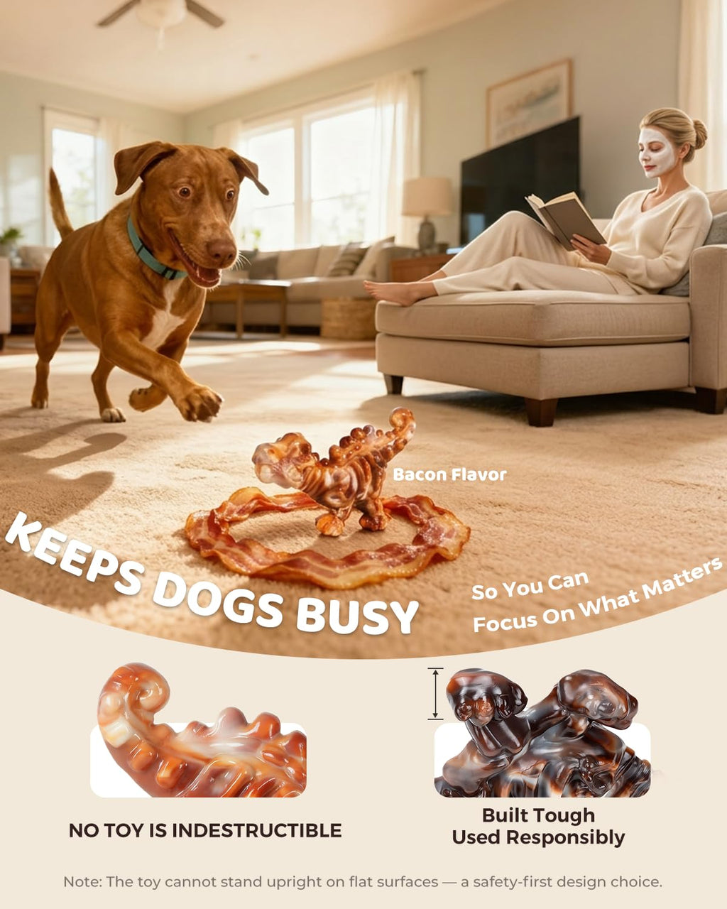 2-Pack Tough Dog Chew Toys F570