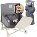 Grey Booster Seat with Tray C502